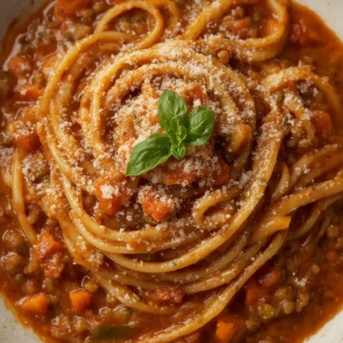 Lentil Bolognese