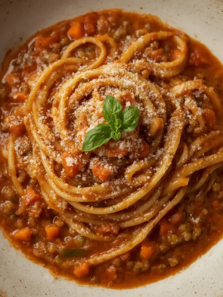 Lentil Bolognese
