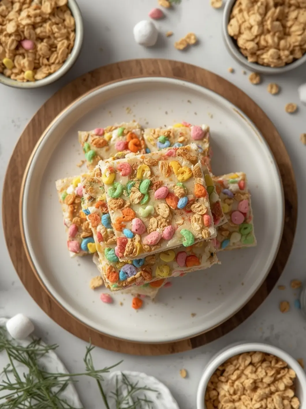 Easy 4-Ingredient Lucky Charms Treats (No-Bake) 2 Lucky Charms Treats 2