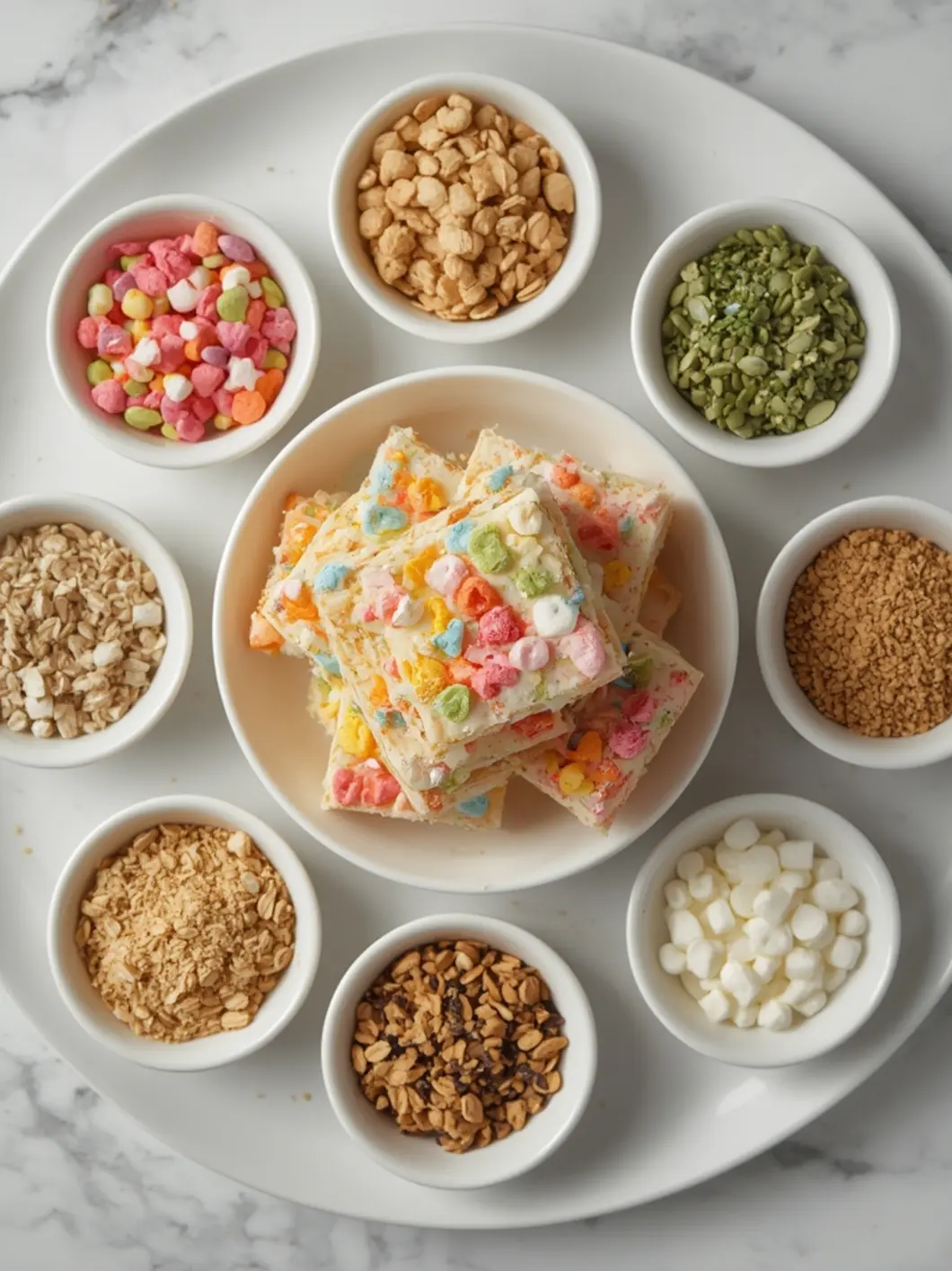 Easy 4-Ingredient Lucky Charms Treats (No-Bake) 5 Lucky Charms Treats variations