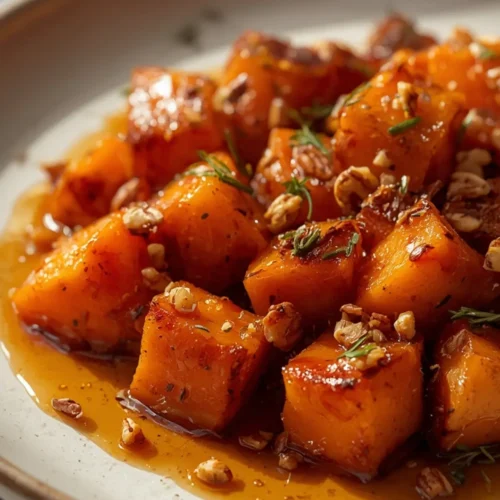 Maple Glazed Sweet Potatoes