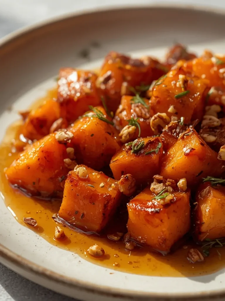Maple Glazed Sweet Potatoes