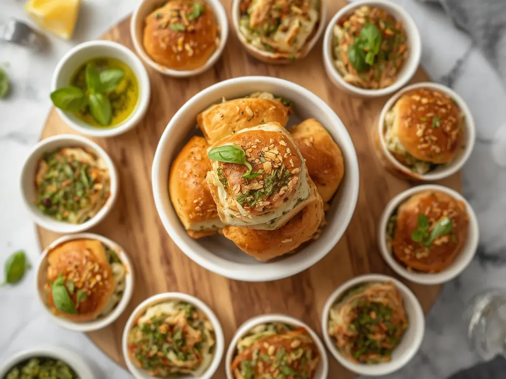 Easy Pesto Chicken Sliders (15-Minute) 5 Pesto Chicken Sliders variations