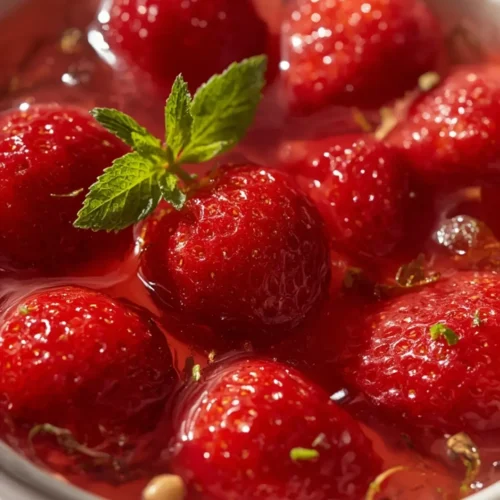 Easy Pickled Strawberries (5-Ingredient, 15-Minute) 4 Pickled Strawberries