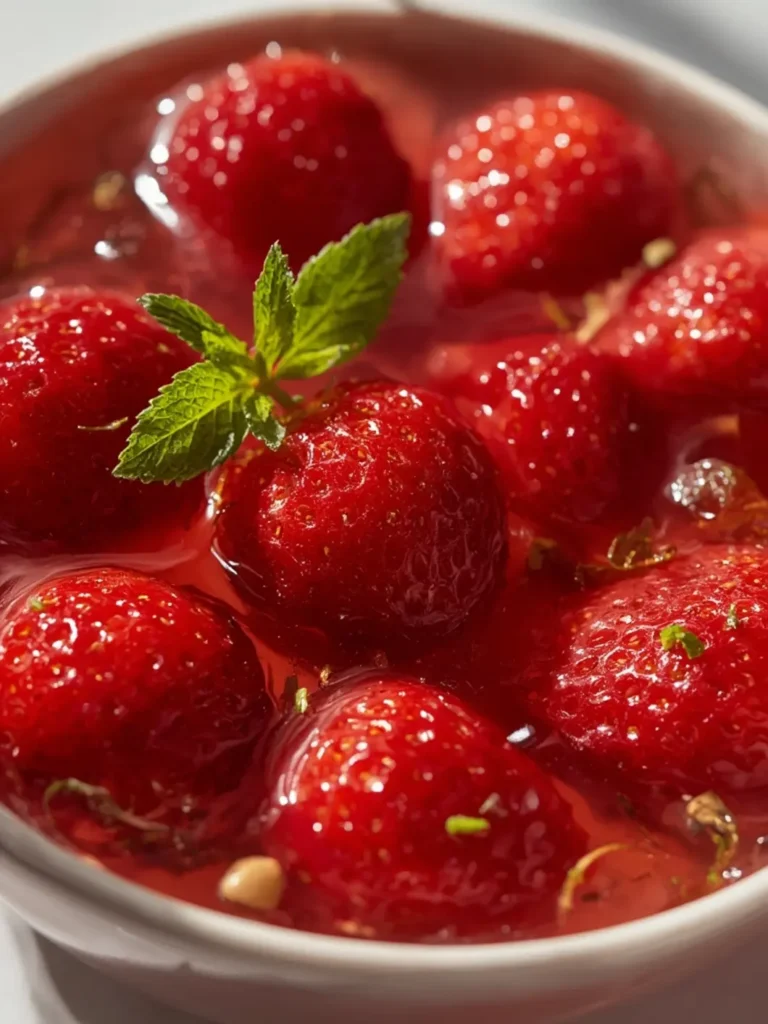 Pickled Strawberries