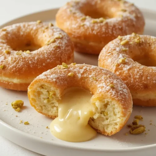 Pistachio Cream Donuts 2