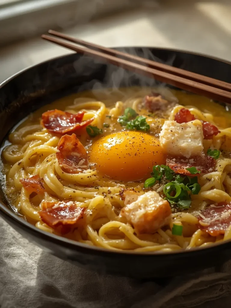 Ramen Carbonara