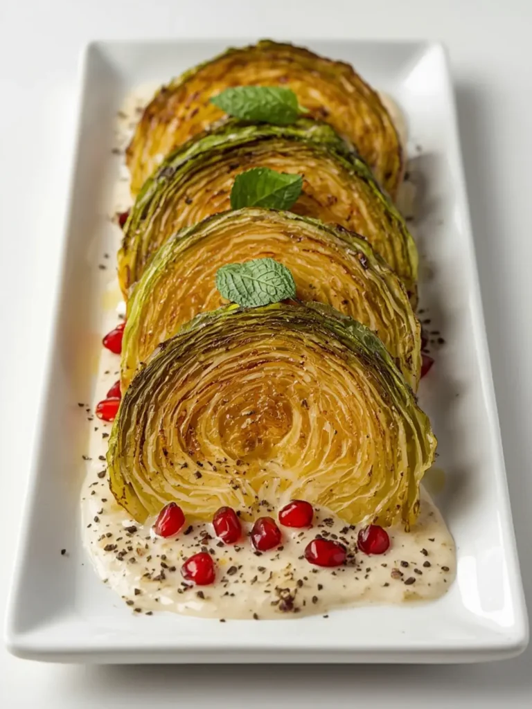 Roasted Cabbage Steaks