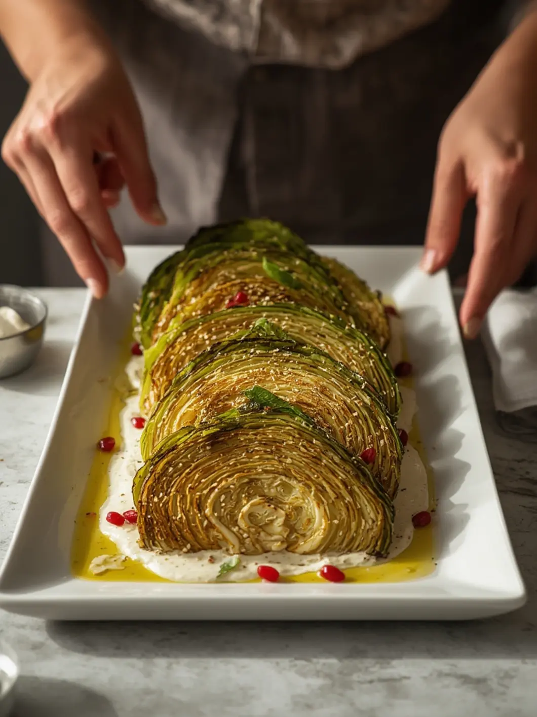 Roasted Cabbage Steaks 5