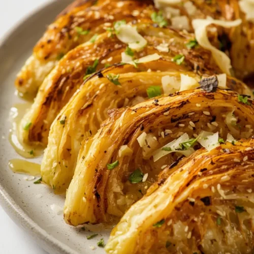 Easy way to make Roasted Cabbage Wedges in 25 Minutes 4 Roasted Cabbage Wedges