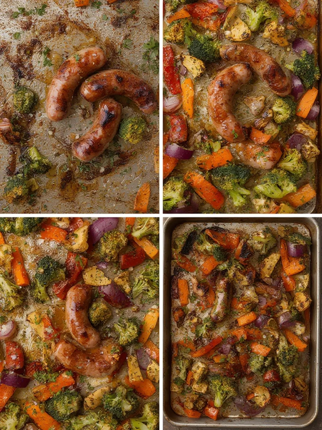 Sausage and Veggie Sheet Pan 4
