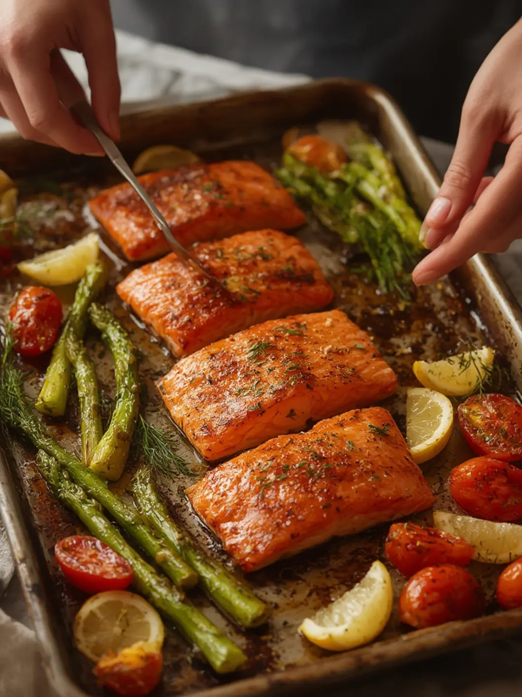 Sheet Pan Salmon 2