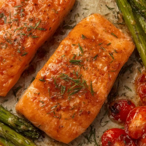 Sheet Pan Salmon