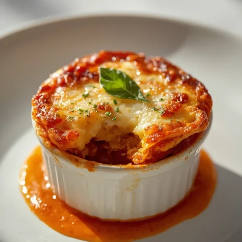 Easy Single-Serve Lasagna (15 Minutes) 4 Single Serve Lasagna