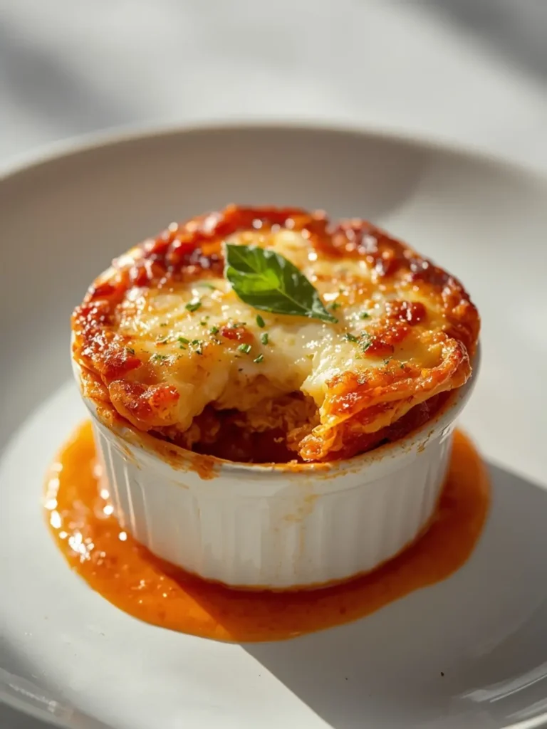 Easy Single-Serve Lasagna (15 Minutes) 1 Single-Serve Lasagna