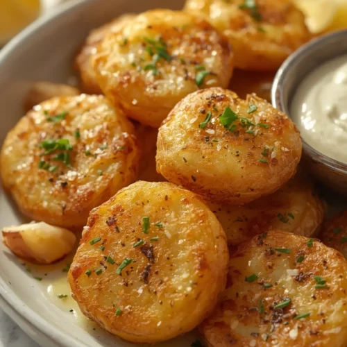 Easy Crispy Smashed Potatoes (5-Ingredient) 4 Smashed Potatoes