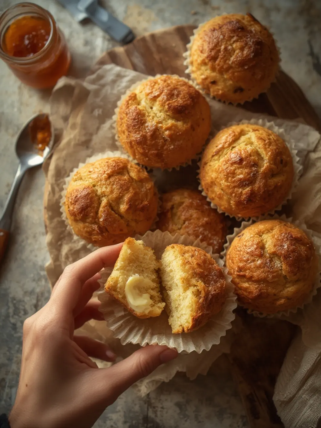 Easy way to make Sourdough Discard Muffins (delicious) 3 Sourdough Discard Muffins 4