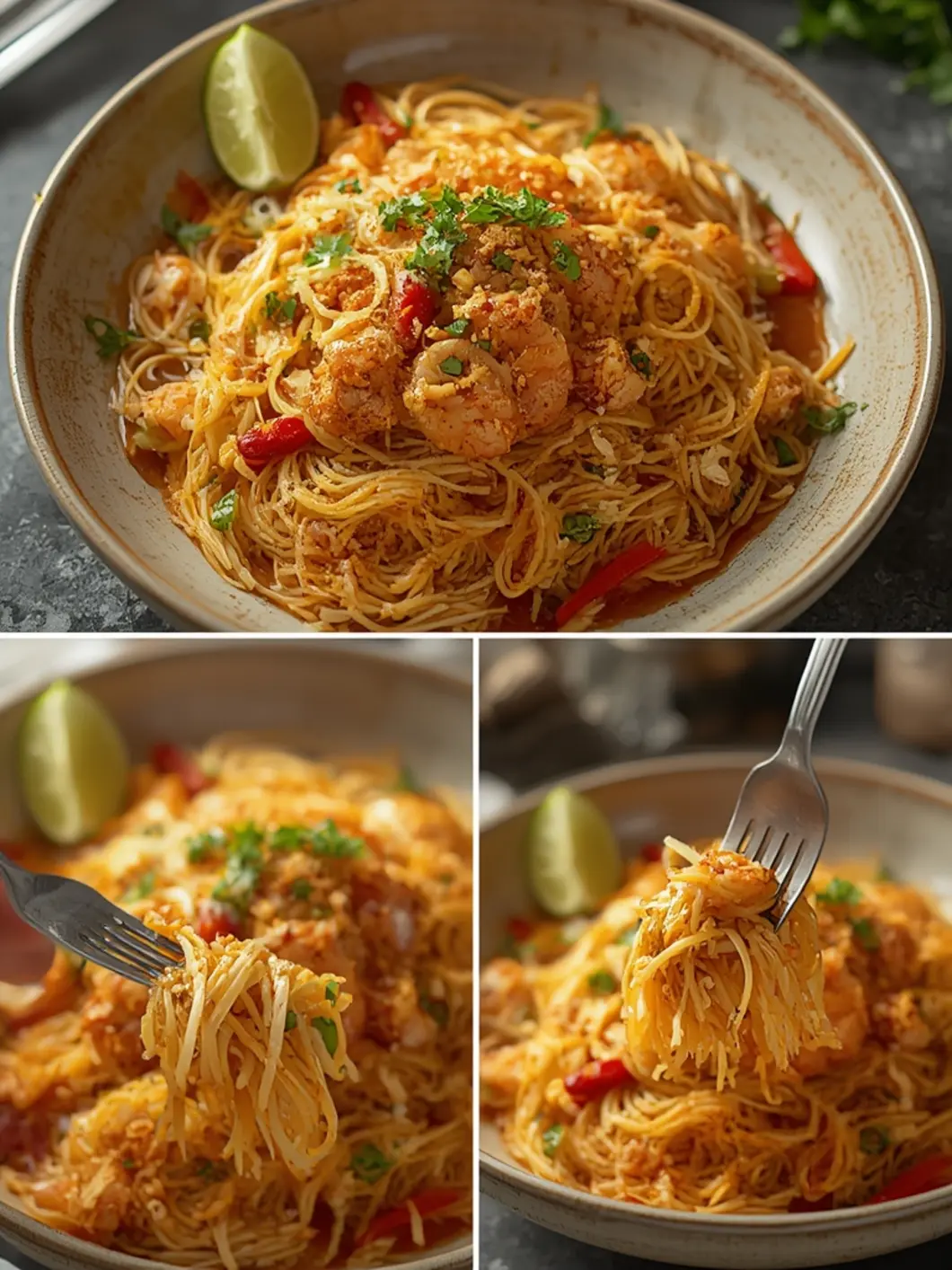 Spaghetti Squash Pad Thai 1