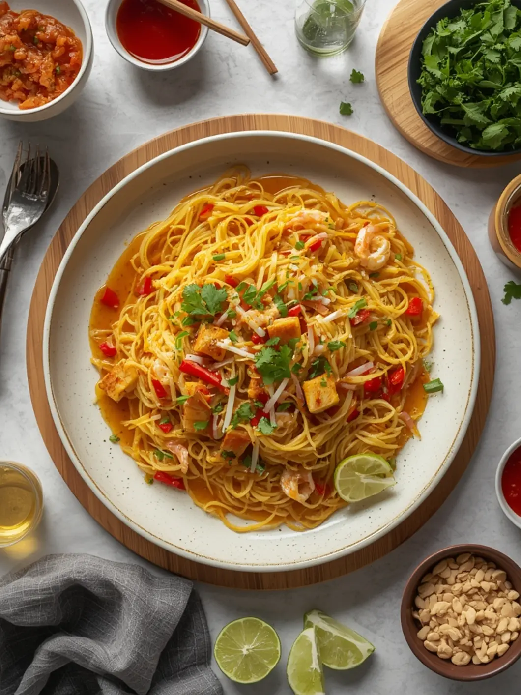 Spaghetti Squash Pad Thai 2