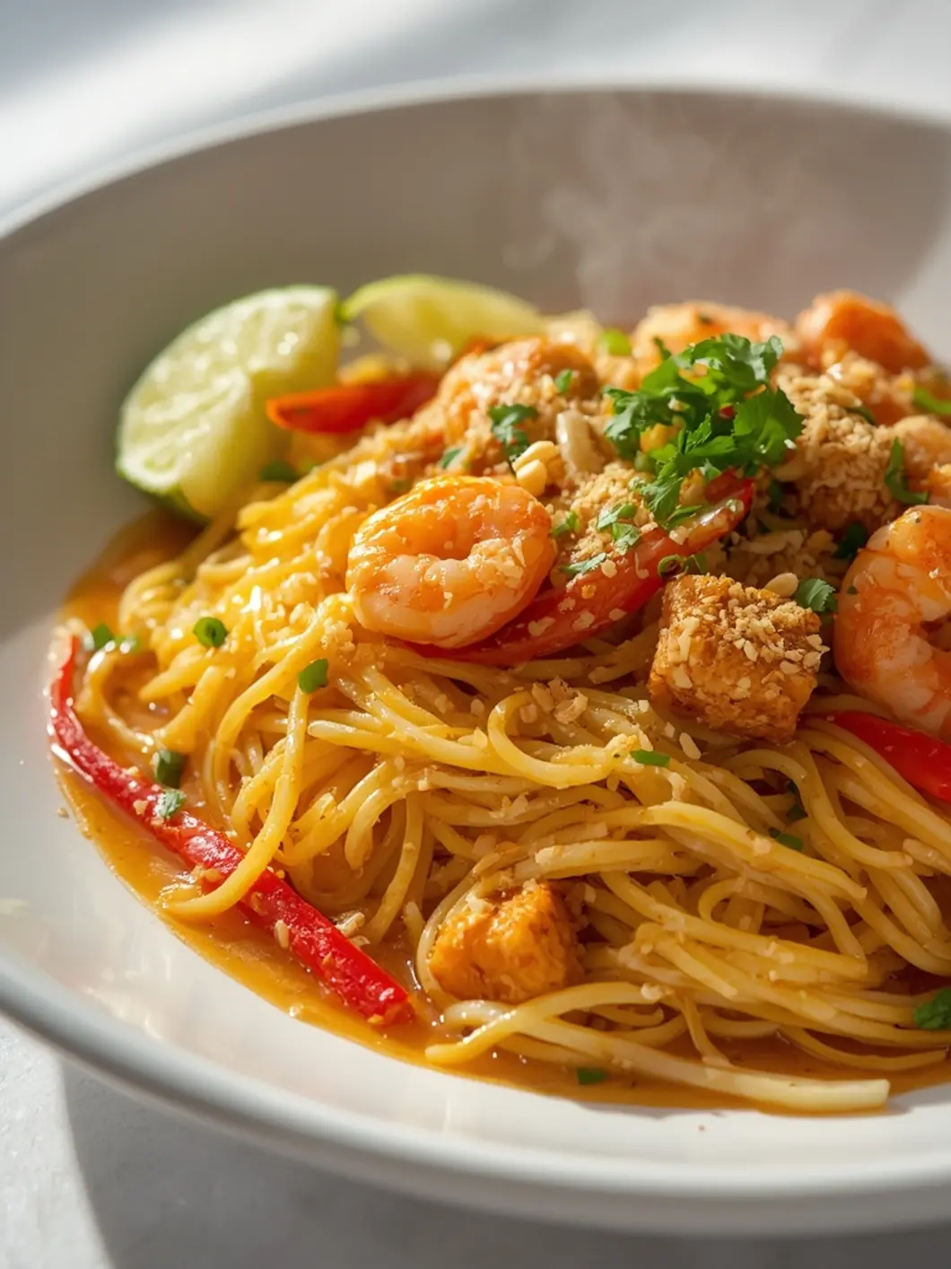 Spaghetti Squash Pad Thai