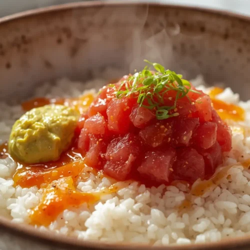Spicy Tuna Rice Bowl