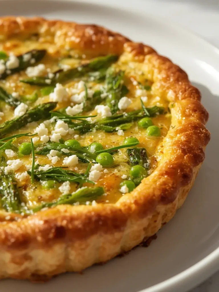 Spring Vegetable Quiche