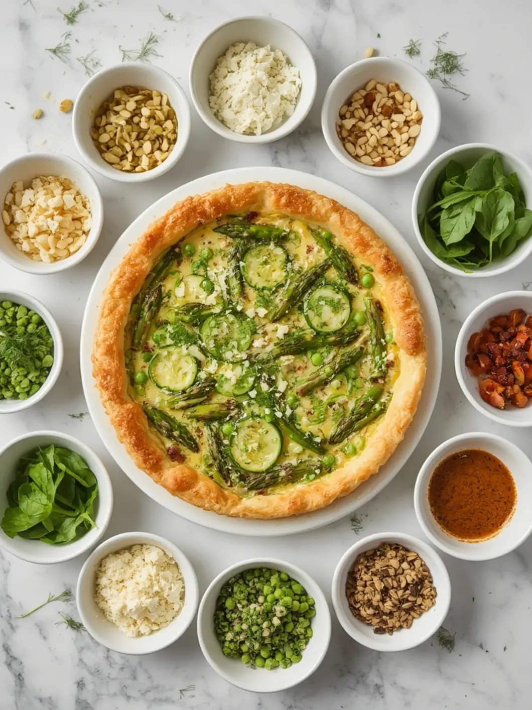 Easy Spring Vegetable Quiche Recipe (Simple & Best) 5 Spring Vegetable Quiche variations