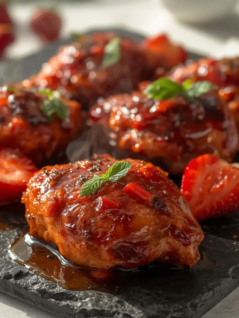Strawberry BBQ Chicken