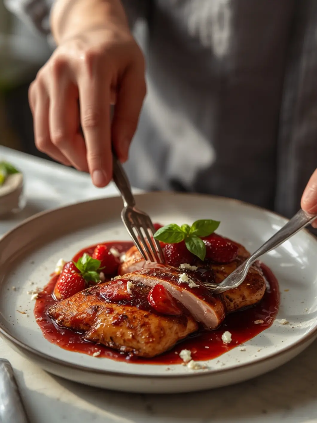 Strawberry Balsamic Chicken 2