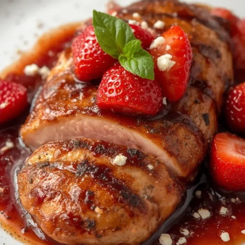 Strawberry Balsamic Chicken