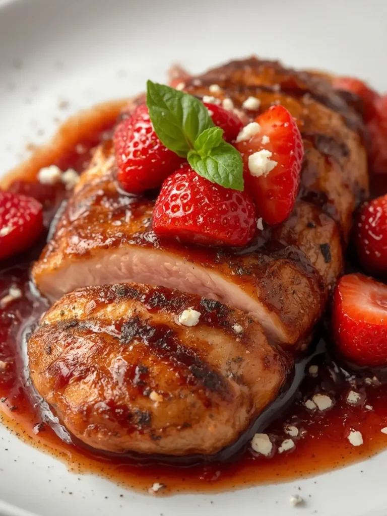 Strawberry Balsamic Chicken