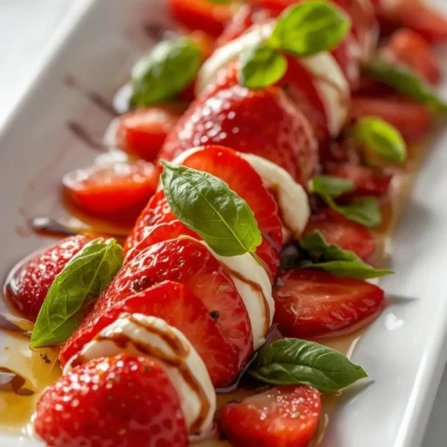 Strawberry Caprese Salad