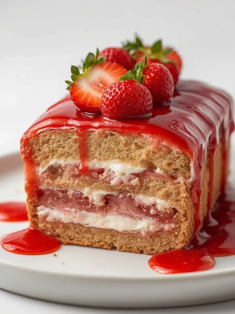 Strawberry Icebox Cake