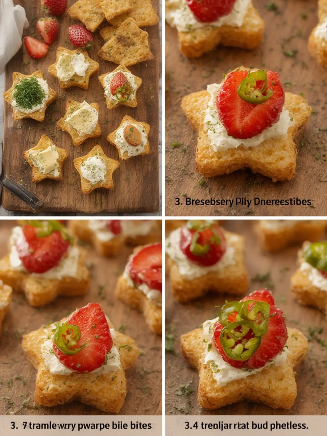 Strawberry Jalapeyo Brie Bites 4