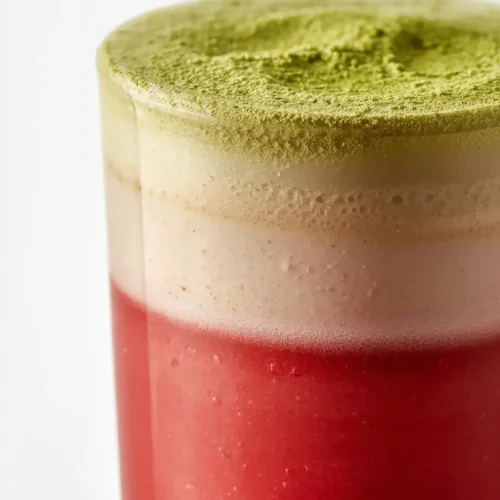 Strawberry Matcha Latte