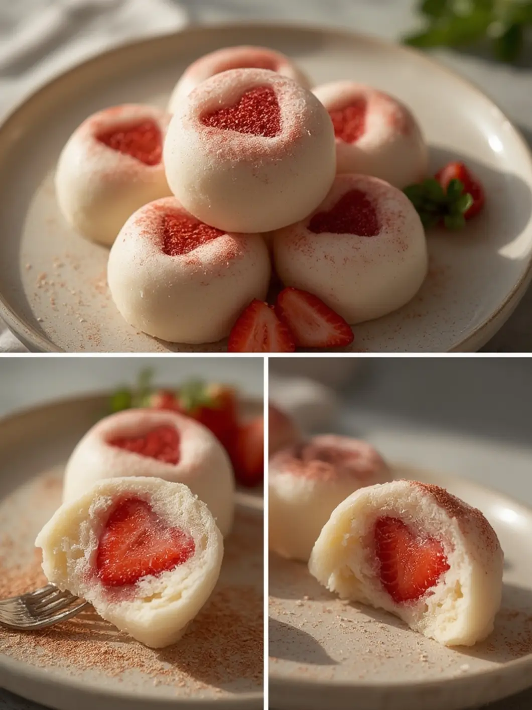 Crispy Strawberry Mochi (30-Minute) 2 Strawberry Mochi 10