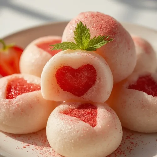 Crispy Strawberry Mochi (30-Minute) 4 Strawberry Mochi 9