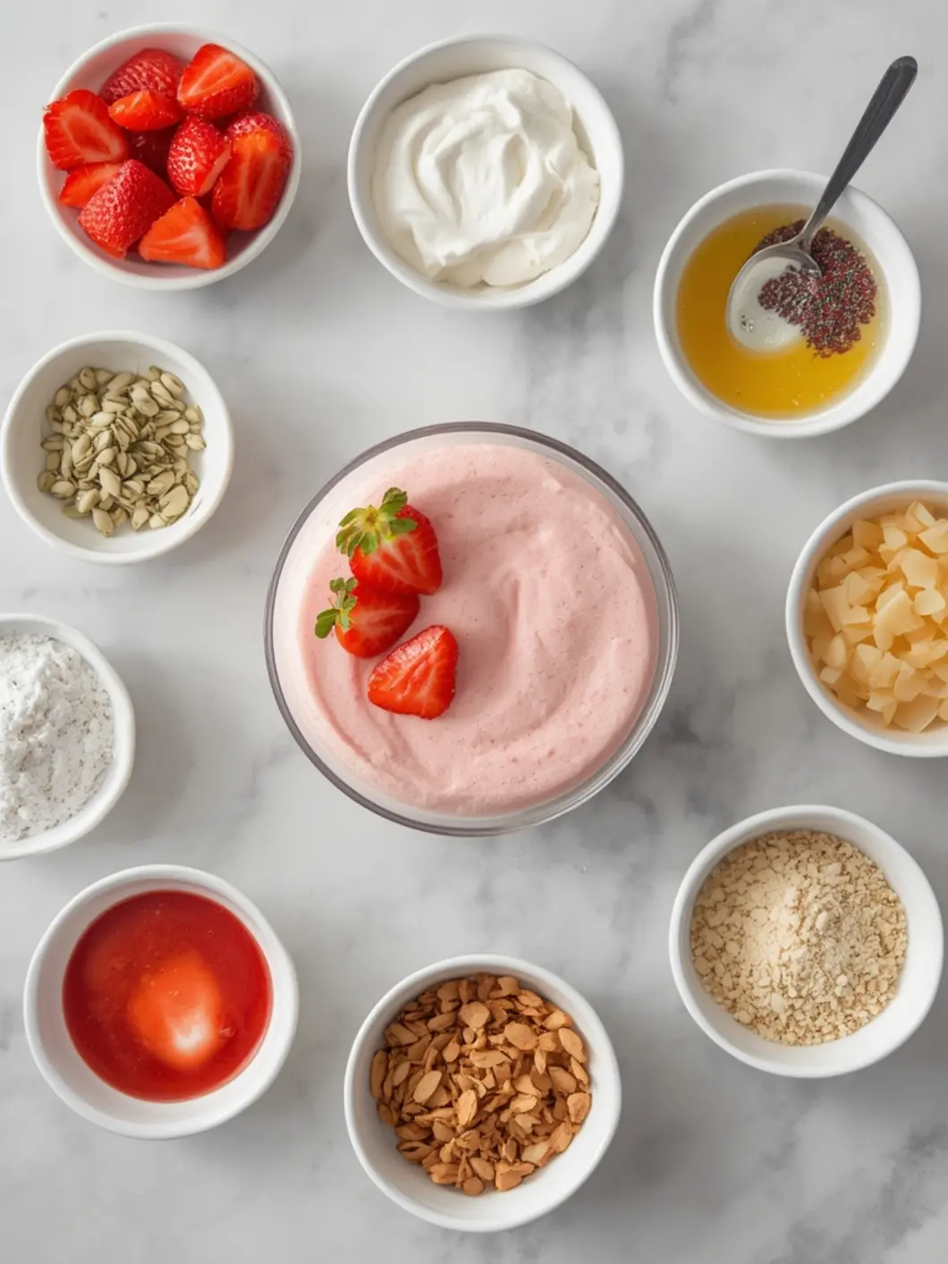 Strawberry Mousse variations