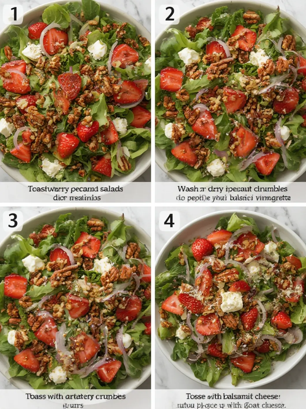 Strawberry Pecan Salad 1