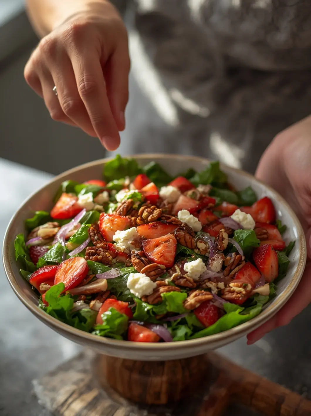 Strawberry Pecan Salad 2