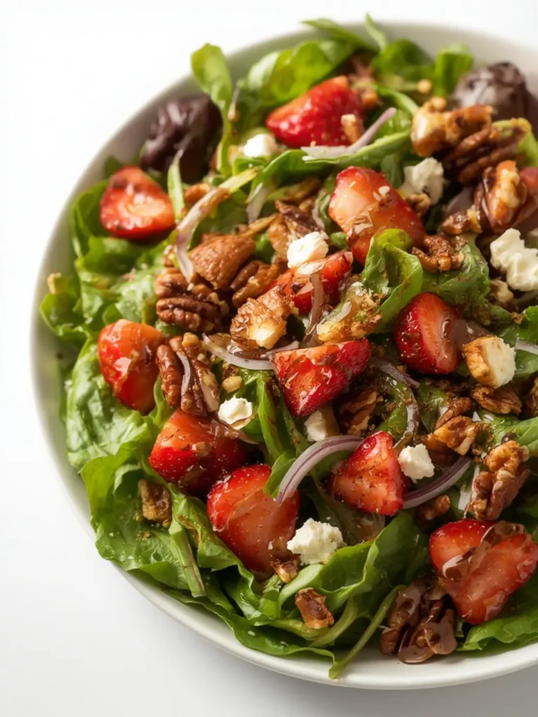 Strawberry Pecan Salad