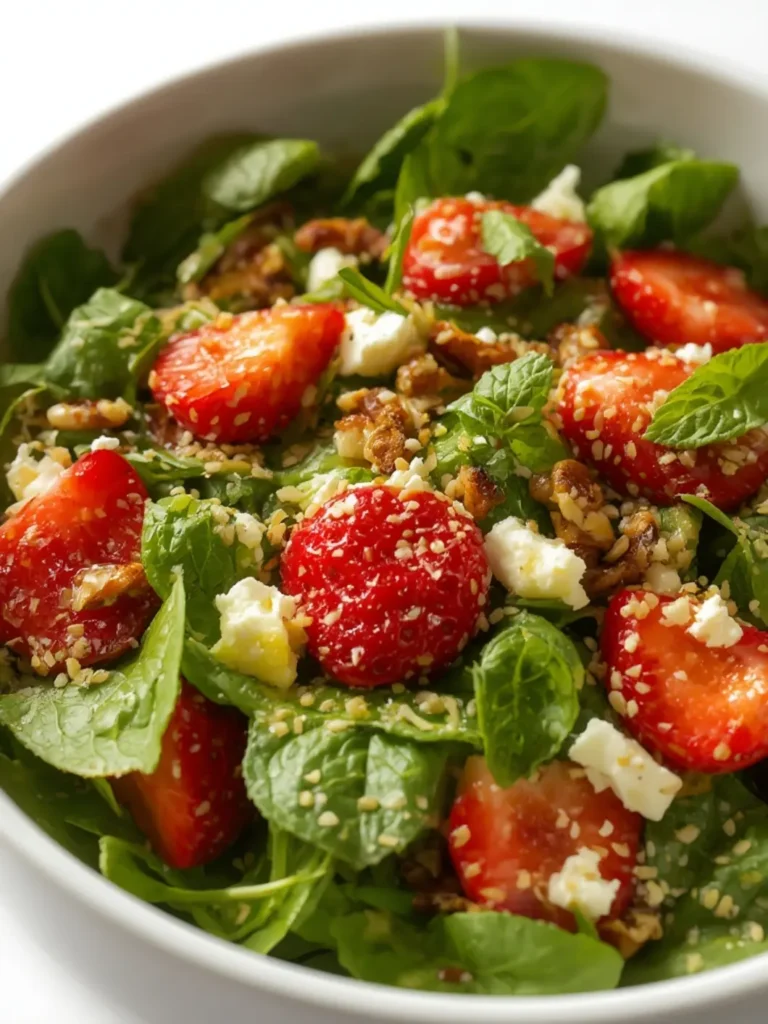 Strawberry Poppyseed Salad