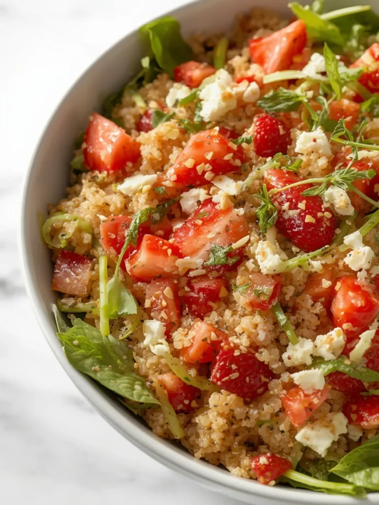 Strawberry Quinoa Salad