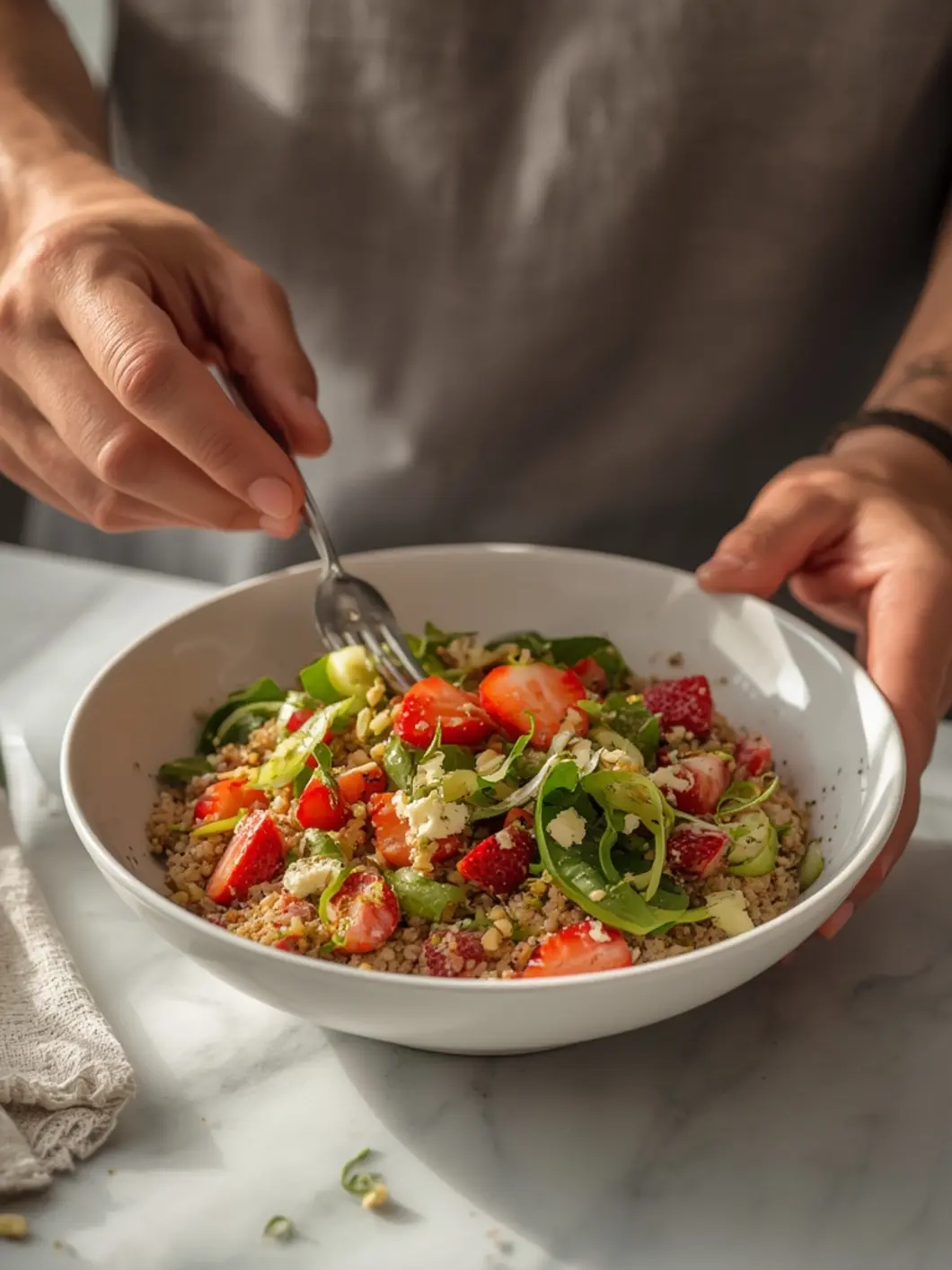 Strawberry Quinoa Salad 5