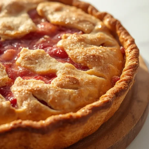 Easy Strawberry Rhubarb Pie Recipe (Simple & Classic) 6 Strawberry Rhubarb Pie