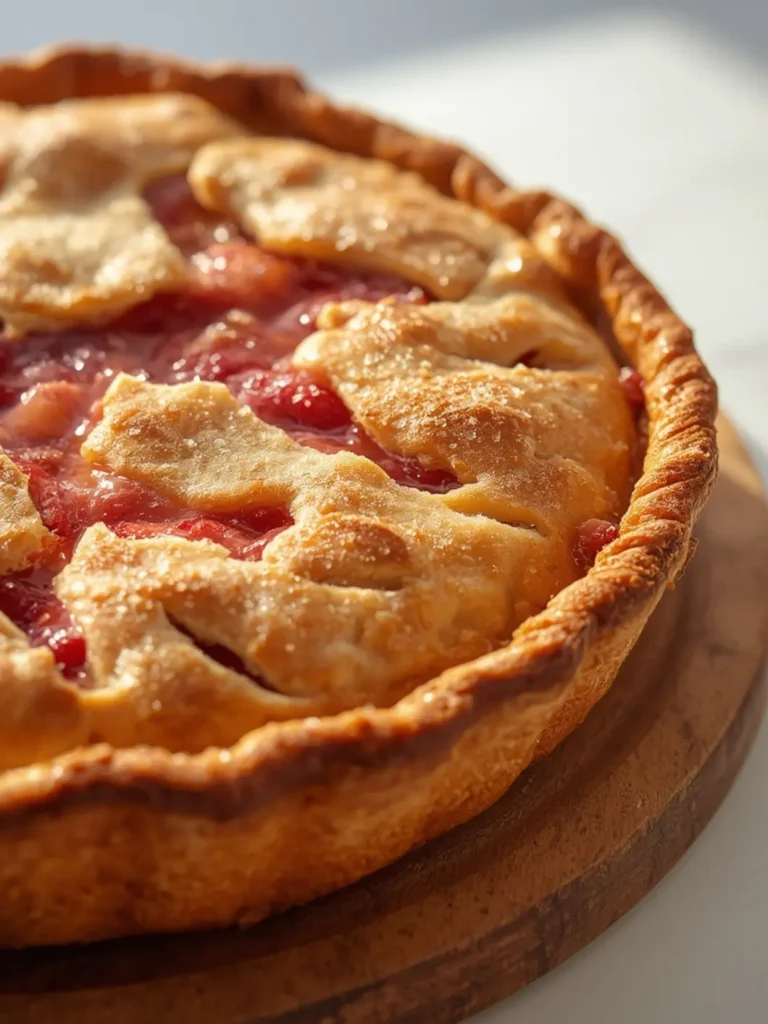 Strawberry Rhubarb Pie
