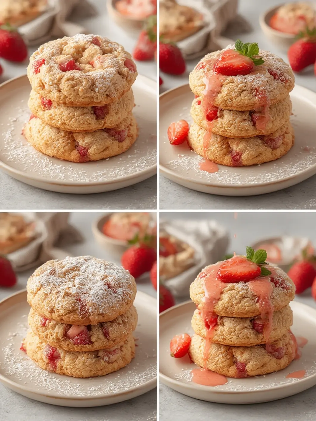Strawberry Shortcake Cookies 1