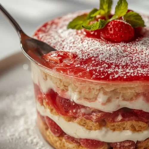 Strawberry Tiramisu