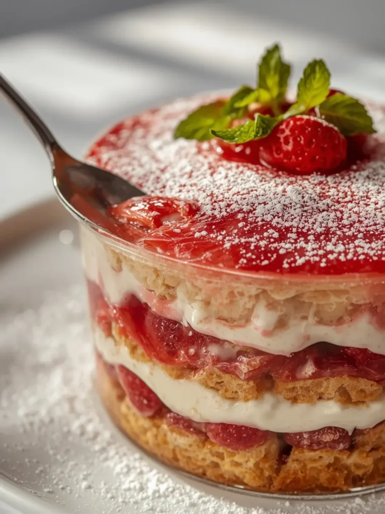 Strawberry Tiramisu