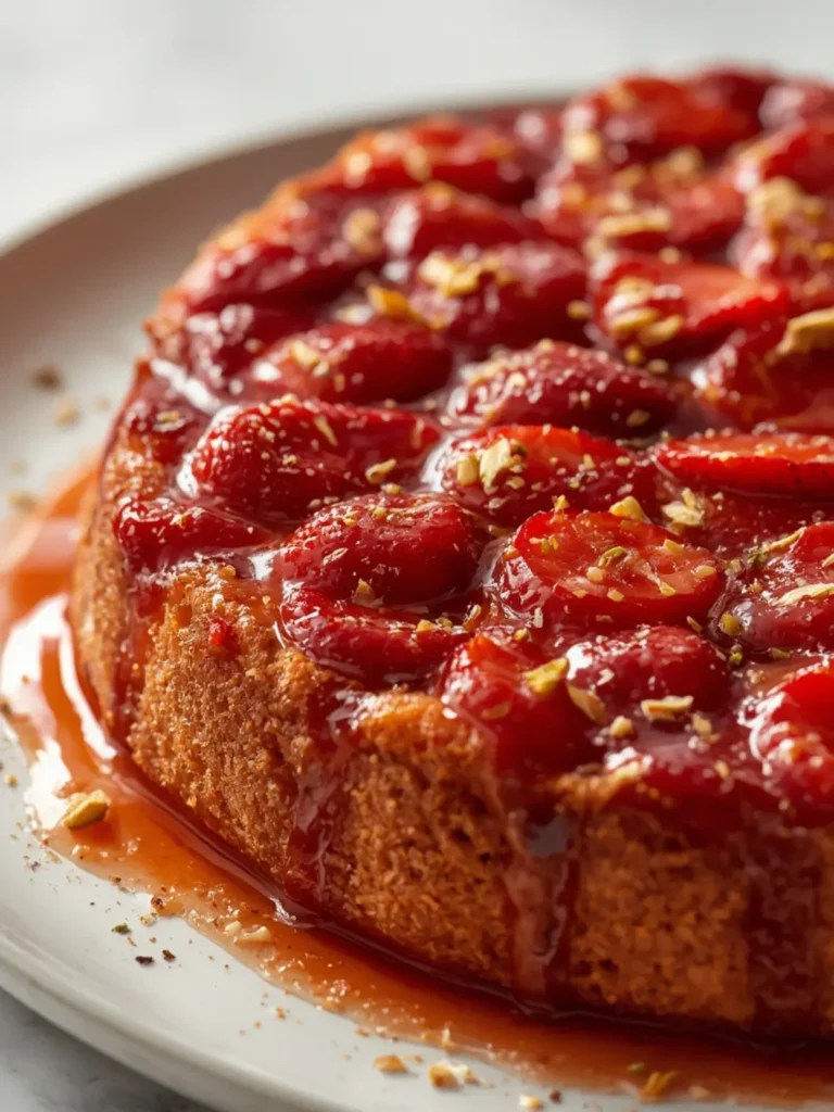 Strawberry Upside Down Cake